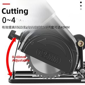 מעמד להמרת מטחנה זוויתית לגזירה רב תכליתית לעץ, מתכת, אריחים, נירוסטה ופלסטיק - כלי אוניברסלי - Product Image 6