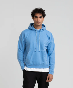 Sudadera con Capucha de Felpa 100% Algodón Personalizada para Hombre, Antiencogimiento, Transpirable, Tallas Grandes, OEM, Marca Privada, MOQ Bajo de 50 Piezas - Product Image 4