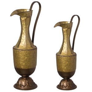 Ensemble de 3 Vases au design unique Vases multifonctionnels fabriqués à la main, parfaits pour la table à café ou le couloir. - Product Image 1