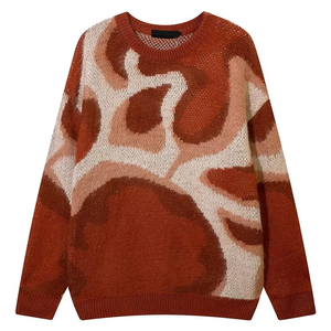 Latest Design <b>Men's</b> Acrylic Breathable Casual Pullover Sweater with Custom Logo Front High Quality - Product Image 6