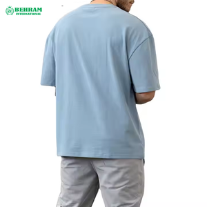 Camisetas de Hombre 2025, Holgadas, 100% Algodón, Transpirables, Ecológicas, 300g, Personalizadas, Moda Urbana - Product Image 1