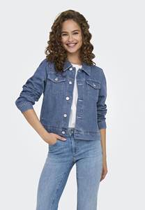 Veste en jean bleu clair pour femmes en denim OEM poches d'entrejambe et fermeture à boutons conçues pour les femmes pour un confort en toutes saisons vente en gros - Product Image 3