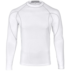 Custom <b>Long</b> <b>Sleeve</b> <b>Compression</b> <b>Shirt</b> Athletic Gym Rash Guard for Adults Quick Dry Spandex/Polyester - Product Image 4