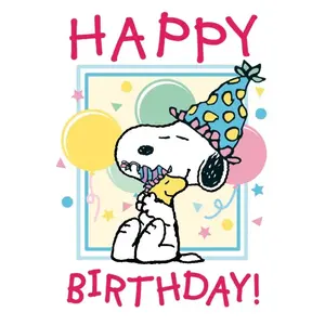 การ์ดอวยพรลายถั่วลิสงสำหรับวันเกิดและโอกาสอื่นๆ แบบโปสการ์ด - Product Image 1