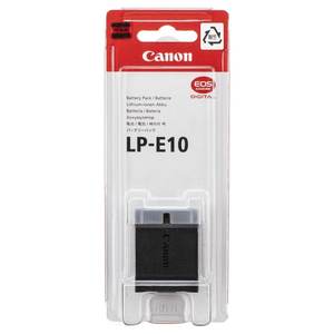 Batterie numérique noire authentique LP E10 pour Canon, compatible avec GENUINE 5108B002 pour appareil photo Canon série G - Product Image 2