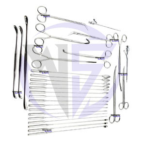 Colecistectomía básica Wenquar Juego quirúrgico 29 piezas Kit de instrumentos de cirugía General de acero inoxidable de alta calidad Herramientas médicas - Product Image 5