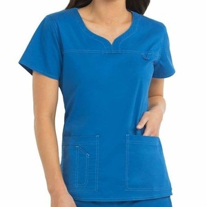 Vente en gros d'uniformes hospitaliers de qualité supérieure Ensembles de gommage médical Coton/Polyester avec spandex pour les soins infirmiers - Product Image 3
