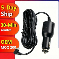 Cargador Universal Seguro para Auto con Cable de 3.5M, 12V 24V a 5V 3A, Reductor de Voltaje Integrado para Dashcam, GPS, Navegador, Móvil, Tablet