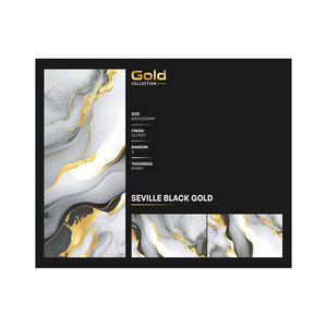 600*1200mm brillant porcelaine poli vitré or veine blanc sol mur marbre Look dalle carreaux - Product Image 6
