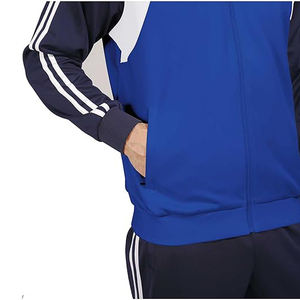 Ensemble de survêtement pour homme en polyester, fermeture éclair, respirant, léger, jogging, athlétique, décontracté, sweat-shirt - Product Image 5