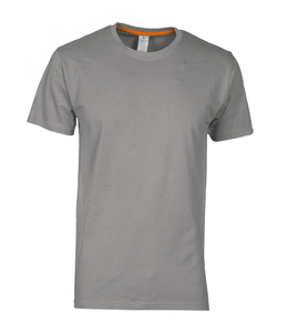 T-shirt en relief de haute qualité 100% coton personnalisé couleurs unies impression hommes t-shirts Stock T-shirt de couleur unie - Product Image 4