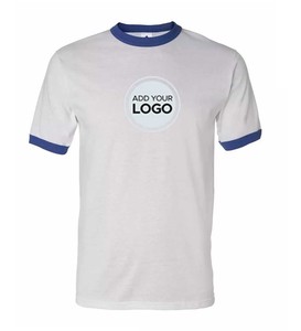 Camisetas para hombre, camisetas de algodón con cuello redondo, camisetas clásicas de manga corta con palangre, Camisetas Básicas de verano, camisetas con timbre - Product Image 1