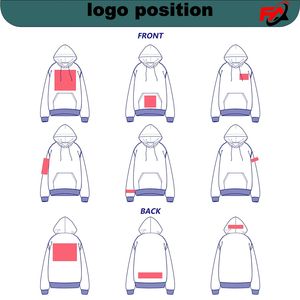 Dernière meilleure qualité hommes bleu marine Heavyweight Zipper Hoodies avec Sherpa fourrure dans les sweats à capuche à bas prix - Product Image 5