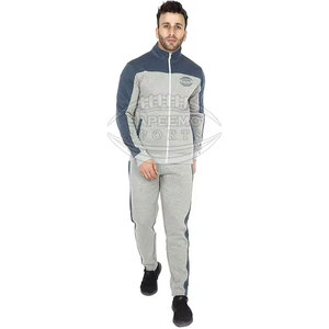 Survêtement d'entraînement d'hiver pour hommes avec coupe moderne Respirant 100% polyester Vêtements de sport légers et actifs - Product Image 1