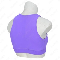 XW-Q070 Soutien-gorge de sport à impact élevé avec logo personnalisé, haut de sport pour femme, haut de sport sans dos, soutien-gorge de sport rembourré pour la course à pied pour femme