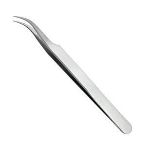 Pince à cils en acier inoxydable de marque de distributeur personnalisée outil d'extension de cils à pointe pointue de vente chaude - Product Image 6