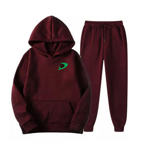 Logo personnalisé pour hommes, survêtement de sport et de jogging, ensemble de vêtements d'entraînement d'hiver avec option de taille supérieure - Product Image 2