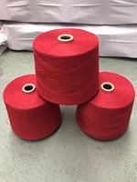 Socks Yarn Dope Dyed 100% Polyester Spun Yarn Ring Spun Anti-Pilling Core Spun 8-30s for Socks