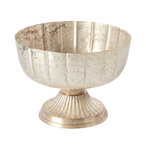Luxury Traditional Pedestal Food Serving Bowl <b>Stand</b> Base High Quality Aluminum Golden Finish Weddings Decorative Flower Vase - Product Image 6