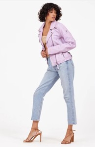 Veste d'hiver grande taille XL pour femmes fermeture à glissière haute respirante conception tricotée Denim imprimé tissu en cuir solide Logo OEM - Product Image 5