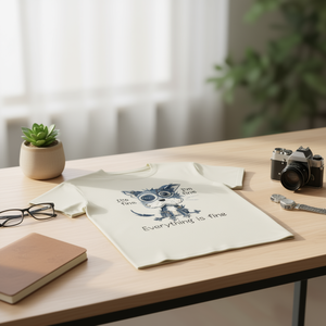 T-Shirt Unisex Oversize Personalizzata 210GSM 100% Cotone Stile Casual con Stampa Serigrafica Taglia XL - Product Image 3