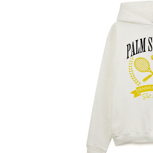 Directo de fábrica de gran tamaño personalizado DTF DTG Rhinestone Sudadera con capucha para hombres Streetwear moda pulóver sudadera - Product Image 2