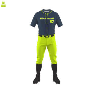 Tenue d'entraînement surdimensionnée pour homme, uniforme de softball, best-seller, design personnalisé, haute qualité, légère, respirante, séchage rapide, 100% coton - Product Image 2
