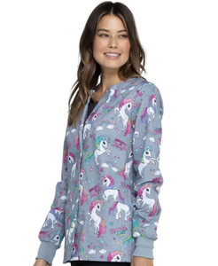 Chaqueta médica de corte afilado Diseño profesional con tela vaquera suave y transpirable - Product Image 2