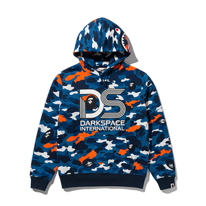 Sweat à capuche vintage pour homme de haute qualité fabriqué en usine, mélange polyester/coton, polaire, uni, respirant, chaud, coupe ample - Product Image 6