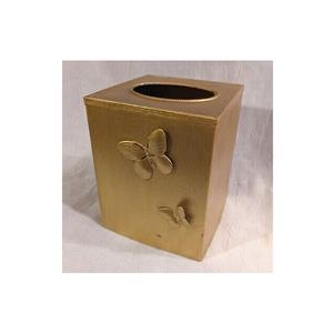 Boîte de papier de soie de conception classique en aluminium boîte de papier de soie de taille personnalisée de forme carrée pour l'utilisation de fête d'événement - Product Image 5