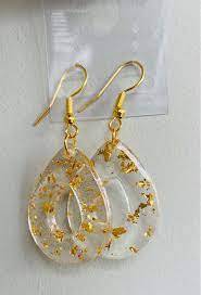 Boucles d'oreilles en résine de qualité supérieure, style africain, pour femmes, à prix avantageux, couleur rose, design tendance, boucles d'oreilles en résine - Product Image 5
