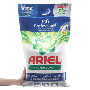 Lessive en poudre Ariel pour éliminer les taches tenaces, des vêtements brillants et une fraîcheur longue durée - Product Image 4