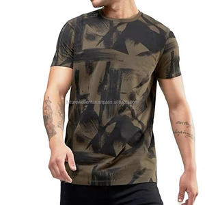 Camiseta de algodón 100% para hombre de alta calidad Premium para hombre, Camiseta de algodón 100% de secado rápido con estampado de logotipo personalizado de ajuste holgado - Product Image 1