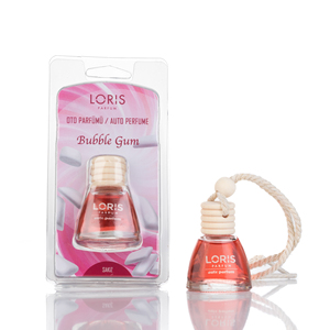 LORIS PARFUM 9 ML Perfume para Auto con Aroma a Chicle, Ambientador Líquido para Coche en Botella - Product Image 1
