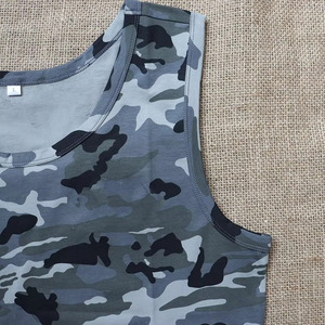 Camiseta sin mangas ligera para gimnasio para hombre, chaleco de entrenamiento sin mangas de secado rápido, ropa de entrenamiento muscular transpirable, servicios OEM y ODM - Product Image 4