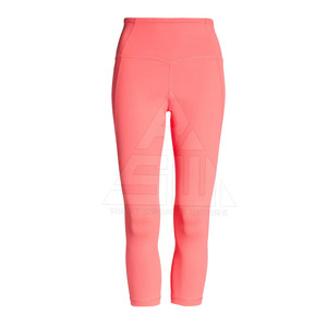 Leggings Nuevas Hechas a Medida para Mujer, Color Sólido, Alta Calidad, Transpirables, Control de Abdomen, Spandex/Poliéster, Largo Completo, Hechas en Pakistán - Product Image 1