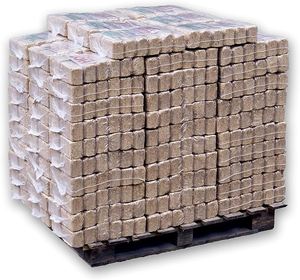 Briquetas de Madera de Roble RUF, Mezcla de Madera Dura de Haya, 100% Natural, Ahorro de Energía para Sistemas de Calefacción de Alto Rendimiento, EN ISO 17225-3 Relacionado con la Energía - Product Image 4