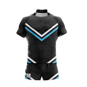 Uniforme de Rugby de Último Diseño de Fabricante de Alta Gama para Jóvenes, Conjuntos Transpirables con Nombre de Equipo Personalizado, Uniformes de Rugby Recién Llegados - Product Image 2