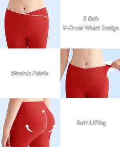 Kids Knitted <b>Sweet</b> Leggings Lightweight Stretch Breathable Soft Fit Everyday Playwear Wholesale Manufacturing Waterproof - Product Image 5