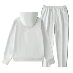 Tendance de haute qualité doux hommes Gym Fitness Jogging survêtements Logo personnalisé ensembles de survêtements de sport pour l'automne formation dernier - Product Image 4