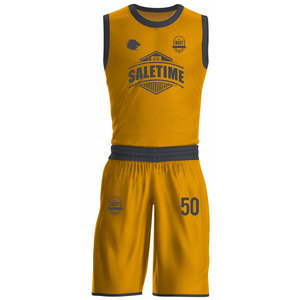 ชุดบาสเก็ตบอลฤดูร้อนระบายอากาศได้ดี ปรับแต่งได้ตามต้องการ แบรนด์ส่วนตัว คุณภาพสูง ผลิตจากโพลีเอสเตอร์ 100% ราคาประหยัด - Product Image 1