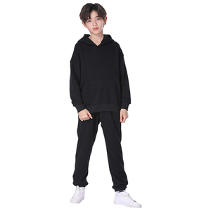 Ropa deportiva personalizada de alta calidad para niños, chándales, ropa transpirable con cremallera, patrón sólido, venta al por mayor, listo para enviar - Product Image 2