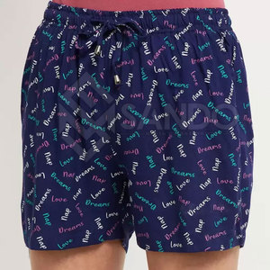 กางเกงขาสั้นลำลองเอวสูงสำหรับผู้หญิง ระบายอากาศได้ดี ผ้าฝ้าย 100% แห้งเร็ว สไตล์ล่าสุด สีพื้น รับผลิตตามแบบสำหรับผู้หญิง ขายส่ง - Product Image 1