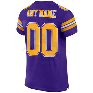 Maillot de football américain vintage en tissu mesh surdimensionné pour homme, coton et polyester, respirant, style rétro, vêtement de sport - Product Image 3