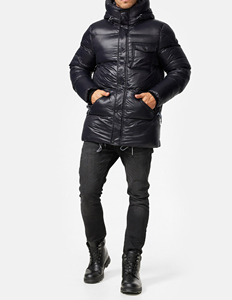 Vêtements d'hiver utilitaires d'extérieur pour hommes, veste à bulles personnalisée, veste chauffante, doudoune plus épaisse - Product Image 4