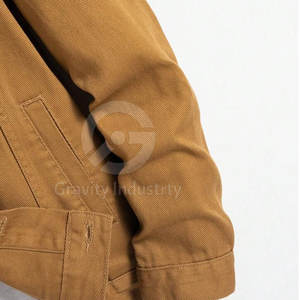 Chaqueta de Mezclilla de Invierno para Hombre de Alta Calidad y Bajo Precio con Logotipo Personalizado en la Parte Delantera, 100% Algodón, Talla Grande, Personalizable - Product Image 5