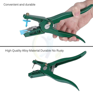 Applicateur d'étiquettes auriculaires réutilisable et écologique, poinçon pour étiquettes d'oreille d'animaux, pince pour étiquettes d'oreille de bétail, outil agricole, instruments vétérinaires - Product Image 3
