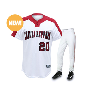 High Quality Baseball <b>Softball</b> Sportswear New Design Breathable Quick Dry <b>Uniforms</b> Sublimation Printing <b>Custom</b> Team Name - Product Image 4