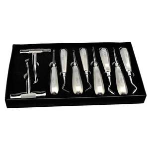 Chirurgie orale durable d'ascenseur de racine dentaire d'acier inoxydable et instrument d'extraction de dent autoclavable - Product Image 2