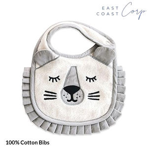 Bavoirs doux pour la dentition des bébés en coton biologique pour nouveau-né - Product Image 2